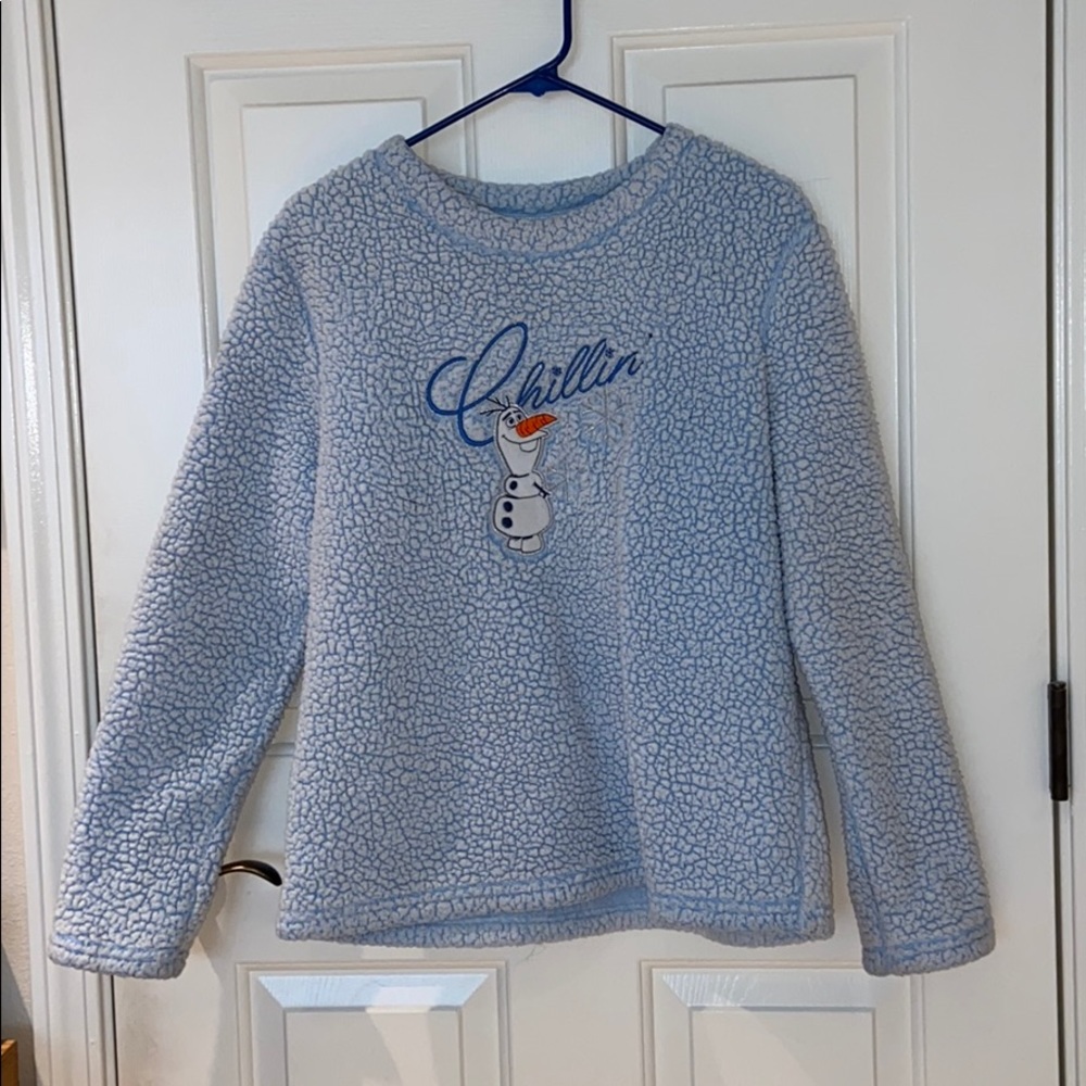 Fuzzy Frozen Sweater
